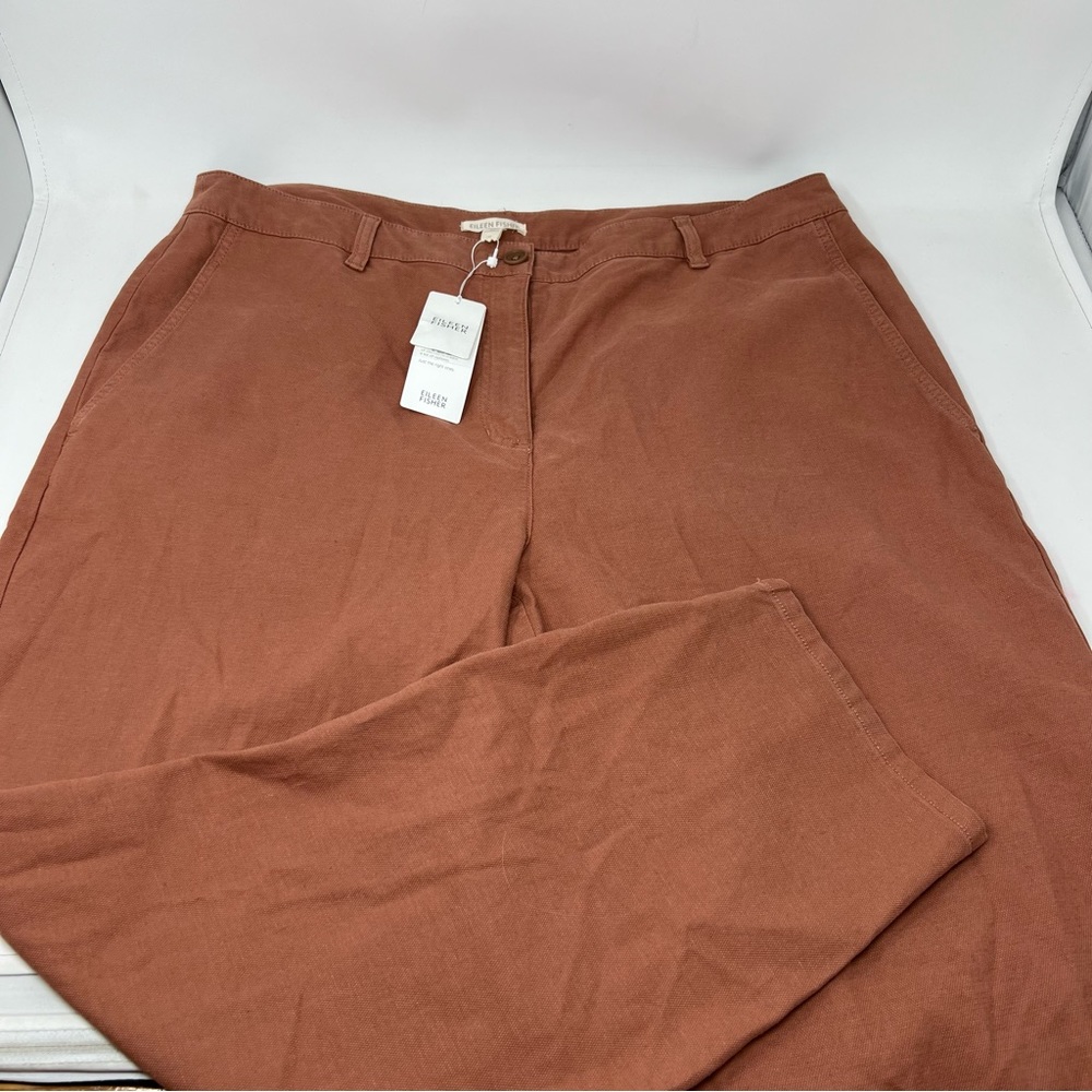 eileen fisher sisuz clay ankle pant size 16 DR - Picture 3 of 7